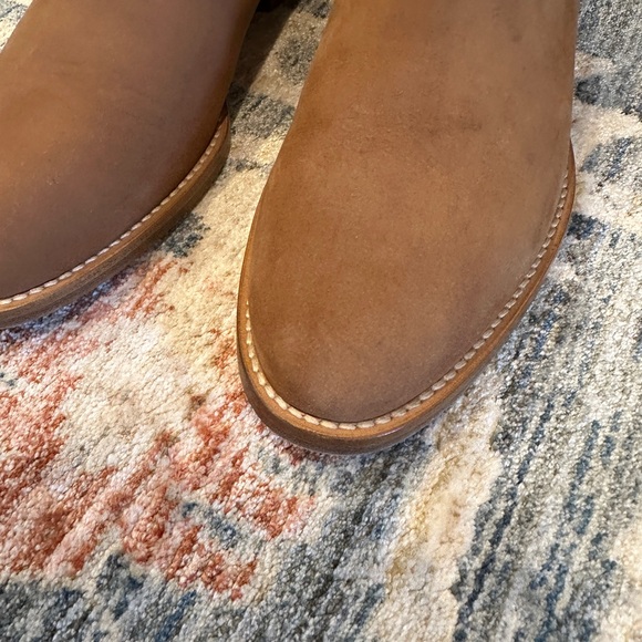 Jenni Kayne Suede Chelsea Boot Tan - Picture 3 of 8